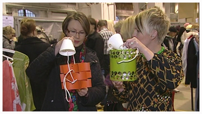 Minna ja lamput (copyright YLE/videokuvaa)